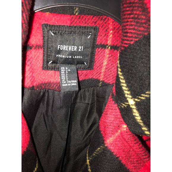 Forever 21 Quilted Plaid Jacket - Picture 2 of 4